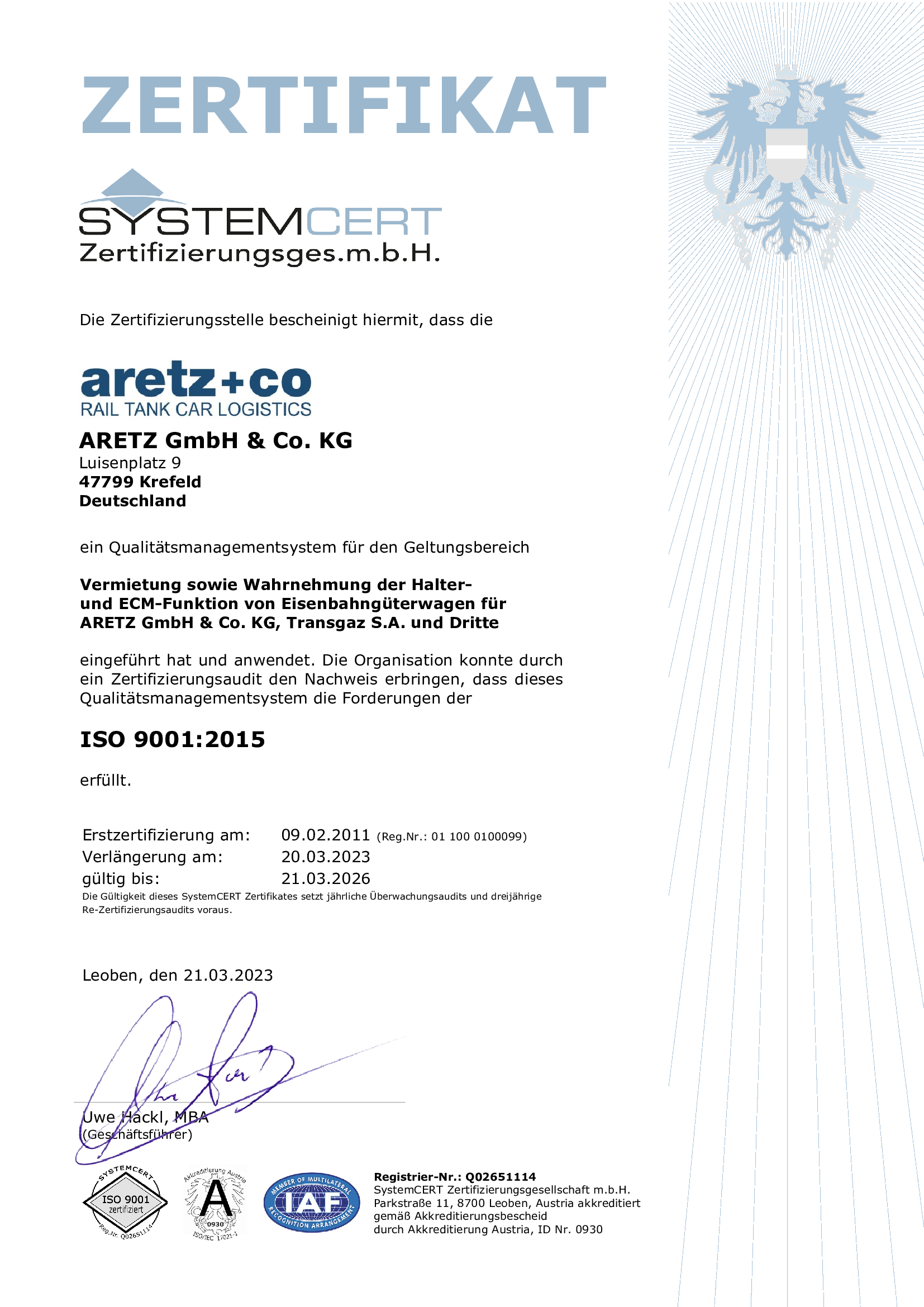 2023_Zertifikat_Aretz_9001_de